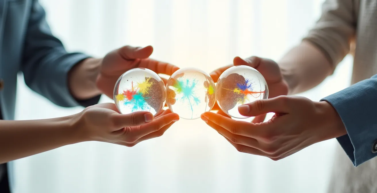 Visualización de la cadena de impacto conectando objetivos individuales con resultados empresariales