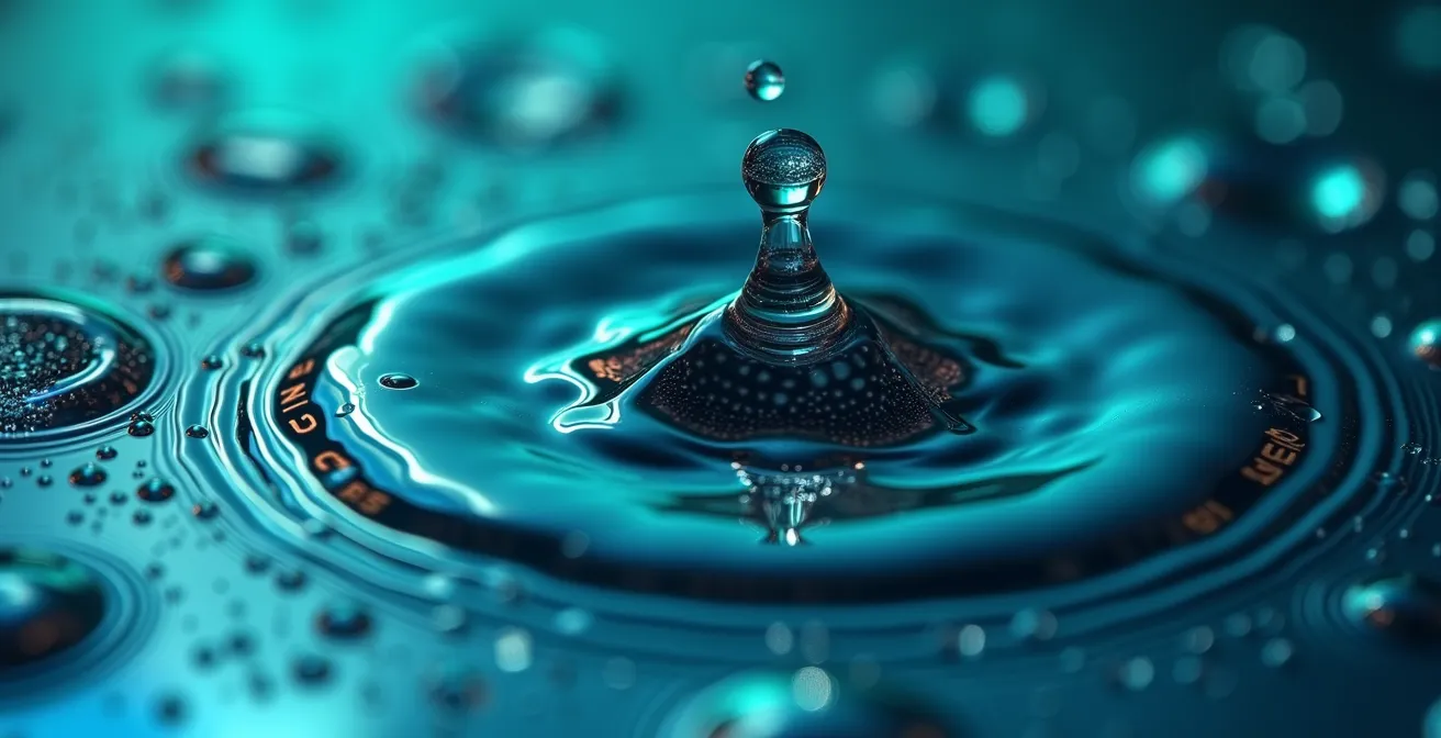 Visualización del ciclo de conversión de caja y optimización de tesorería con esferas de líquido