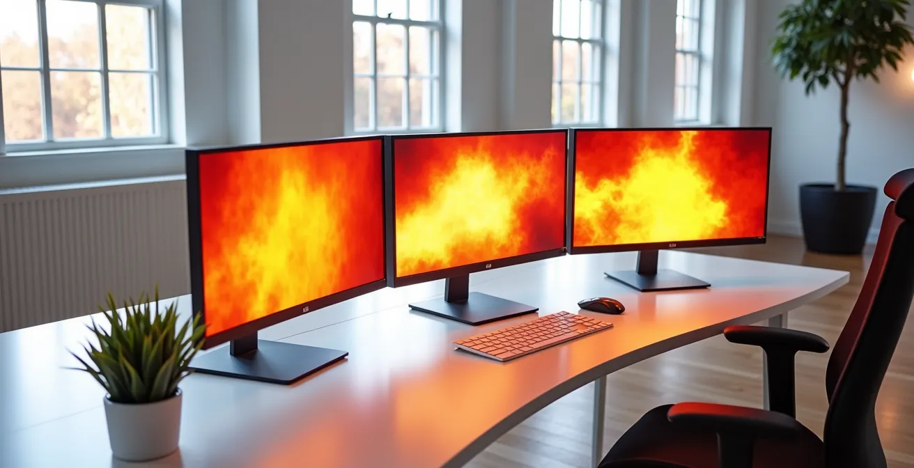 Visualización de mapa de calor mostrando zonas críticas de abandono en una página de aterrizaje