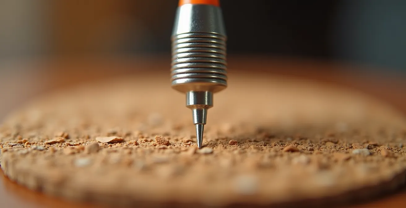 Segmentación precisa de audiencia B2B visualizada en detalle macro